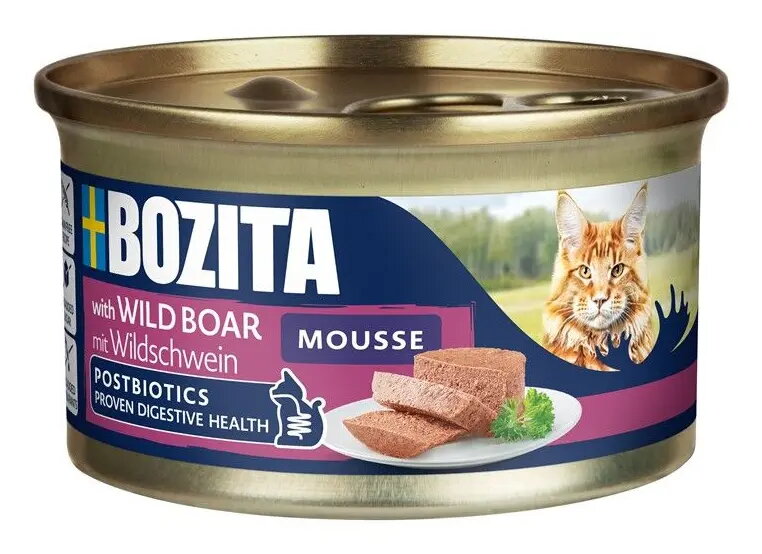 Bozita Mousse mitrā barība pieaugušiem kaķiem