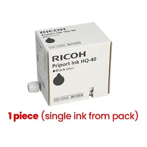 Ink cartridge Ricoh Priport HQ-40 (817225) black, 1 piece