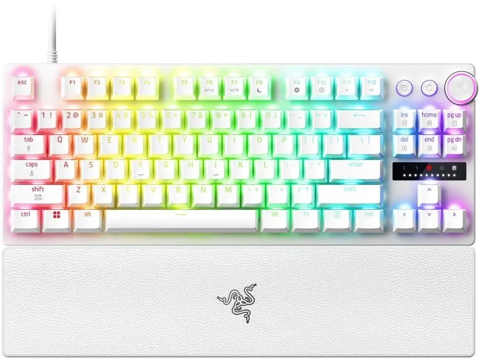 Leģendārā spēļu tastatūra Razer Huntsman V3