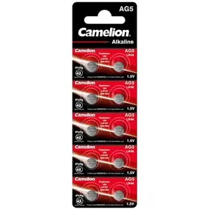 Single-use alkaline button battery ARCAS SR754W (1.5 V) 10 pcs, 5.4×7.9 mm