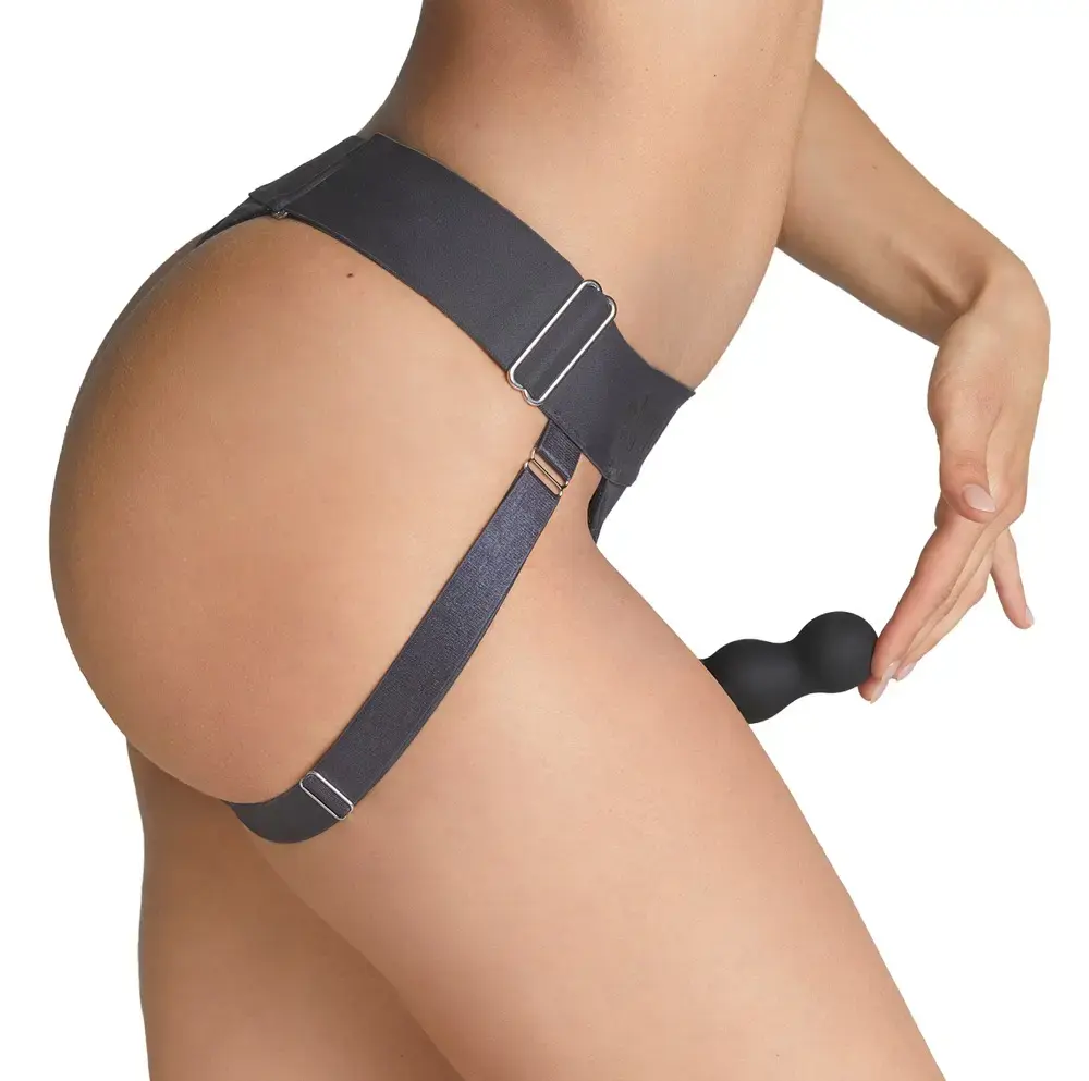 Пояс-гартер Strap-on-me One Size Серый Photo 5