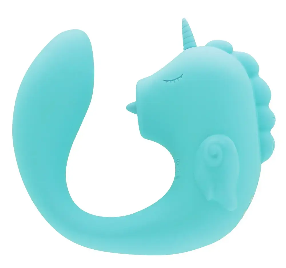 Unihorn C-Horse Ocean Peak двойной силиконовый вибратор Photo 2