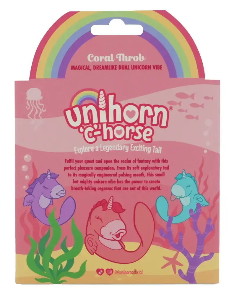 Unihorn C-Horse Coral Throb — ручной массажер Photo 10