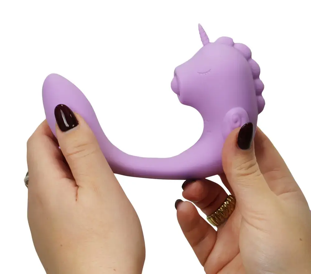 Unihorn C-Horse Marina Lilac — kompakts silikona vibrators Photo 7