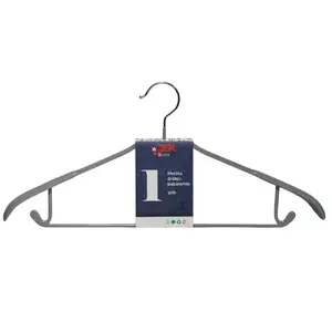 Clothes Hanger BESK 40x20 cm metal, grey