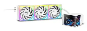 Thermaltake MAGCurve 360 Ultra Snow All-in-One Liquid CPU Cooler with ARGB Fans
