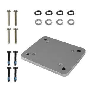 Mounting kit RAM Mounts RAM-202-225B-2U, steel, silver — modular vehicle/tablet mount components