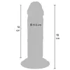 Dildo GET REAL deluxe double-density TPE 18 cm Photo 4