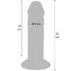 TPE dildo GET REAL Deluxe 20 cm Photo 4