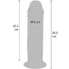GET REAL DELUXE TPE dildo 25.5 cm Photo 4