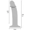 Vibrating silicone dildo GET REAL D-244987 Photo 3