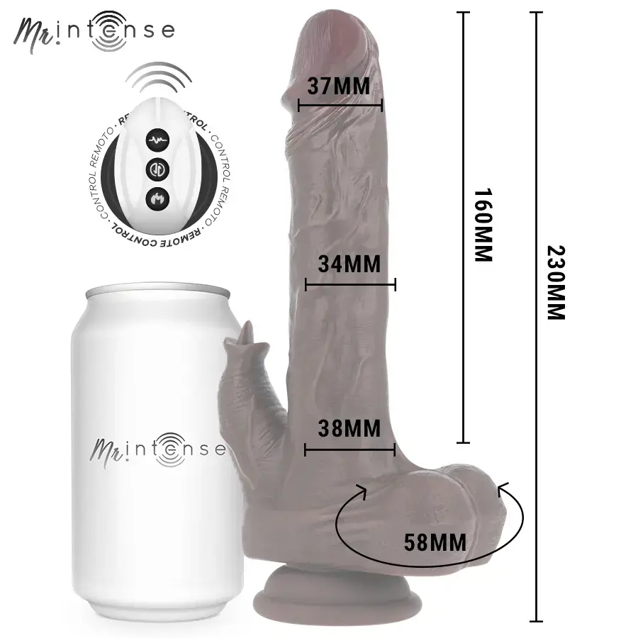 Реалистичный вибратор mr. intense 23 см Photo 2