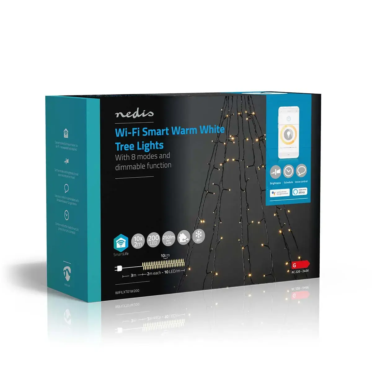 Nedis WIFILXT01W200 light decoration chain Photo 3