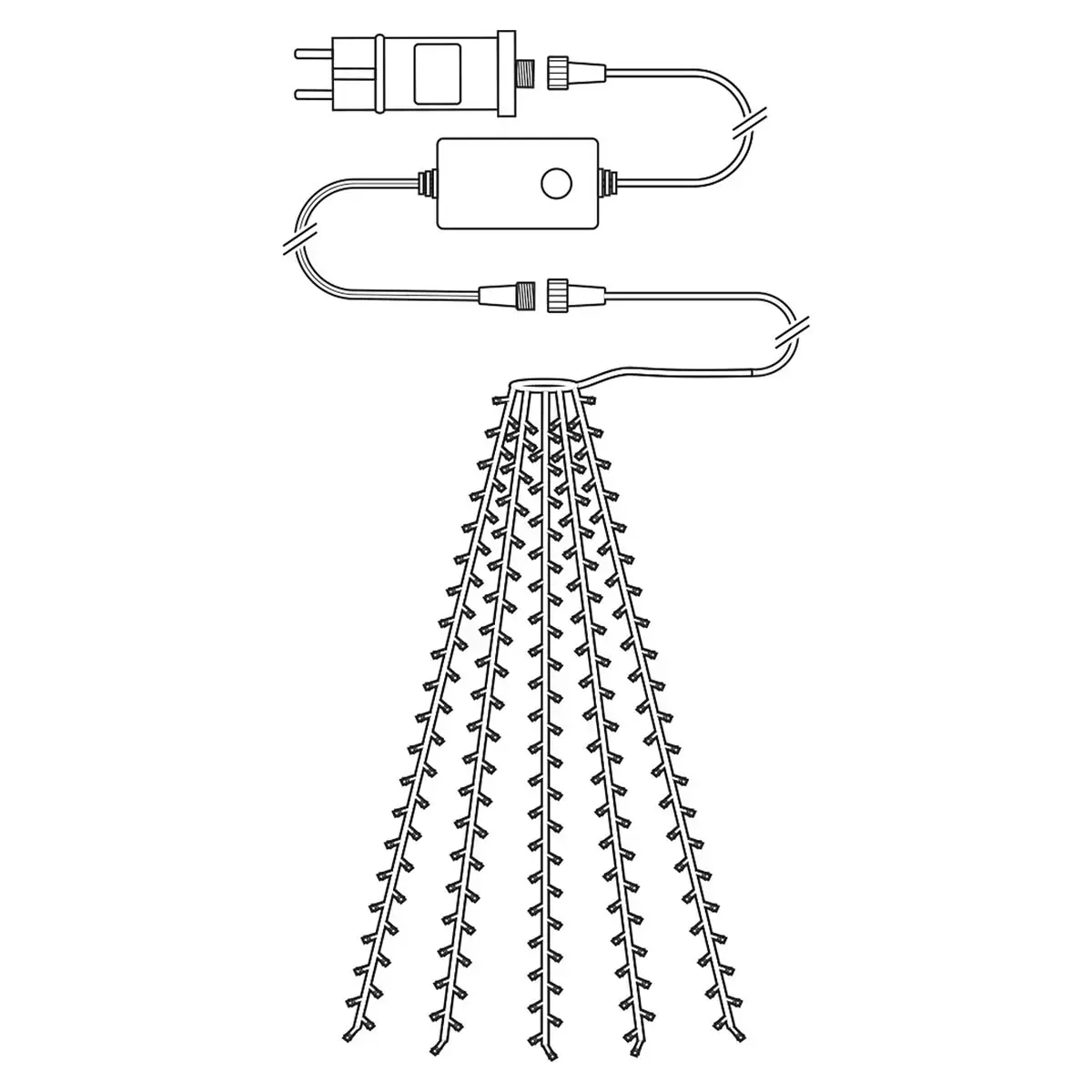 Nedis WIFILXT01W200 light decoration chain Photo 7