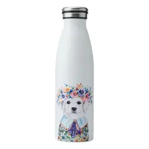 Pudele MIKASA TIPPERLEYHILL divsienu 500 ml, kucēna dizains, modelis GB40MKTIPPWBPUP