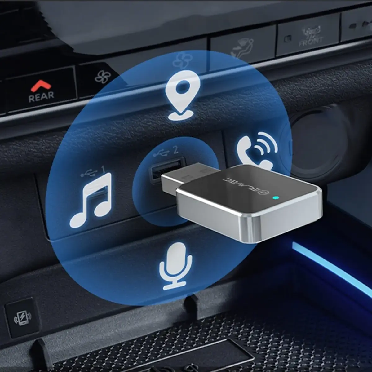 Беспроводной адаптер CarPlay/Android Auto Blavec BCP-02 Photo 3