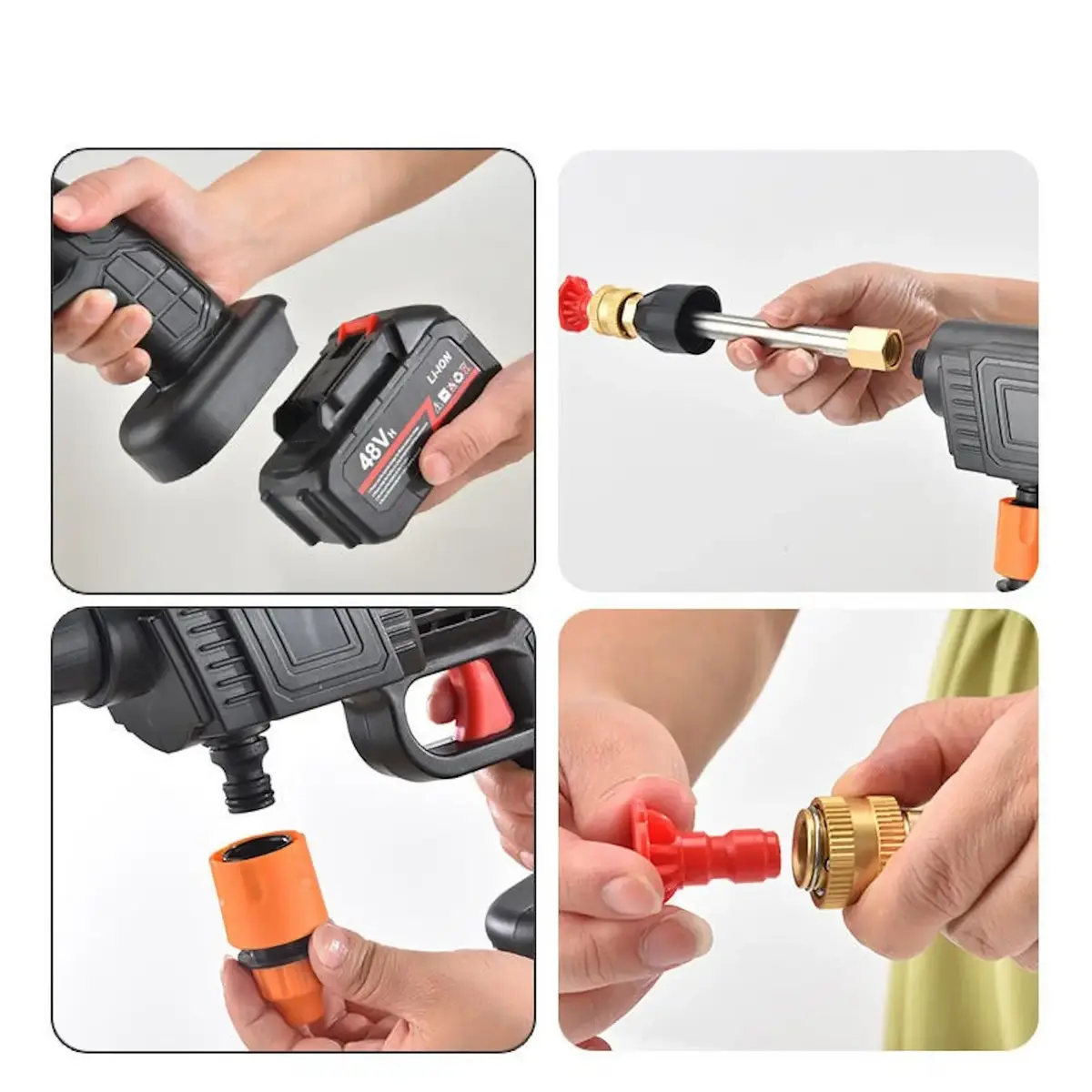 Riff AquaBlast RF-AQUABLAST cordless high-pressure washer Photo 4