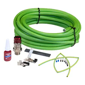 Network camera cable AXIS 01545-001, 95 m length, green, RJ-45 output