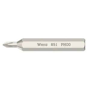 Screwdriver bit Wera PH 00 30 mm, 1 pc