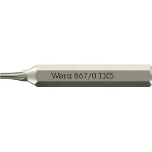 Screwdriver bit Wera 05058130001, Torx Plus tip, 30 mm length, 1 pc
