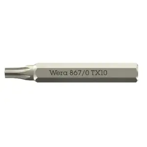 Screwdriver bit Wera 05058133001 Torx Plus TX10, 30 mm