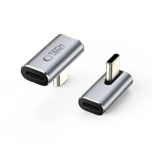 USB-C угловой адаптер Tech-Protect Ultraboost AA03 — серый