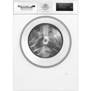 Front-load washing machine Bosch WAN2405BPL — 8 kg, 1200 RPM, A energy class, LED display, freestanding, white