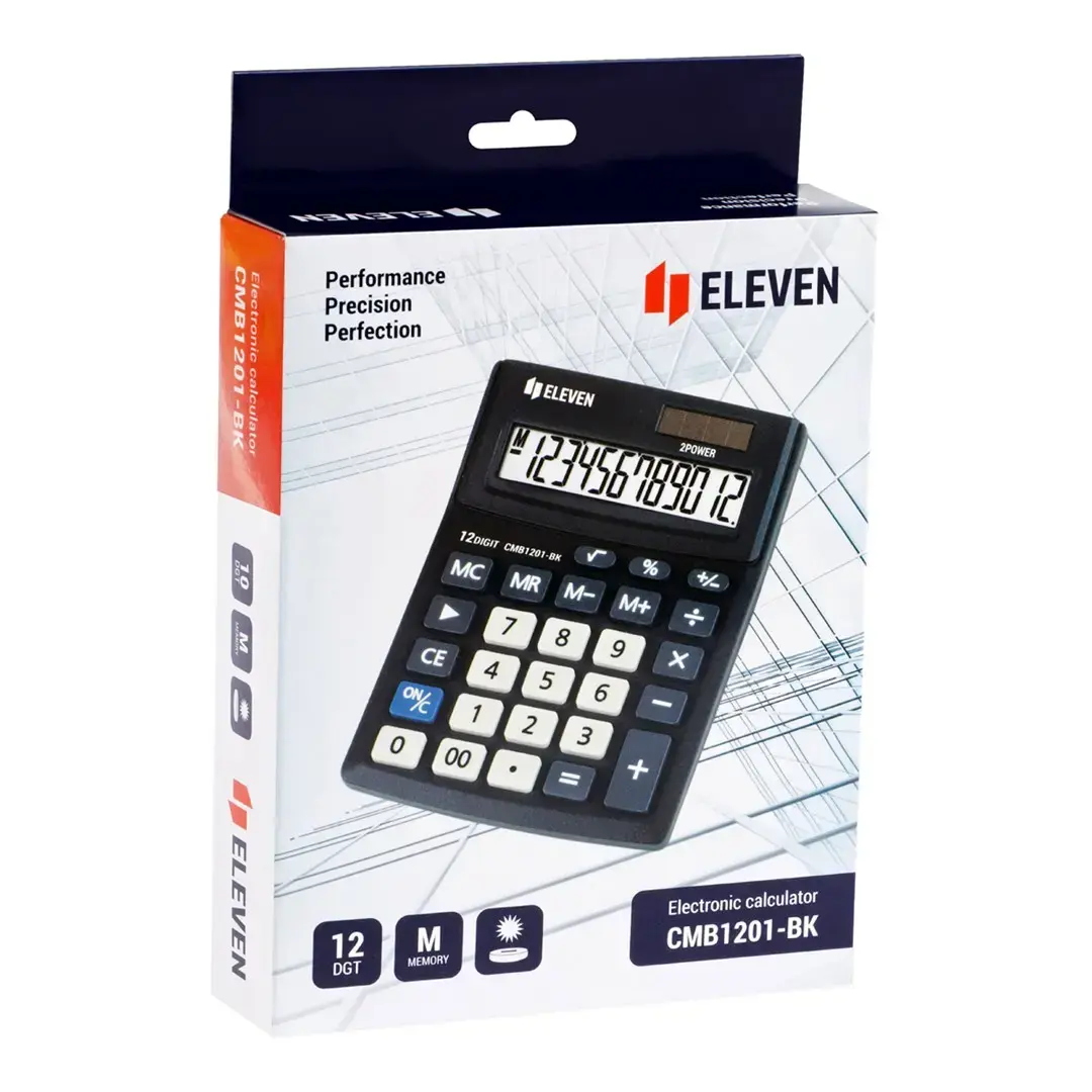 Настольный калькулятор Eleven CMB1201-BK Photo 8
