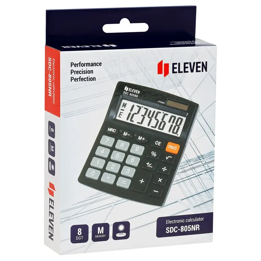 Калькулятор Eleven SDC-805NR (8 знаков) Photo 6