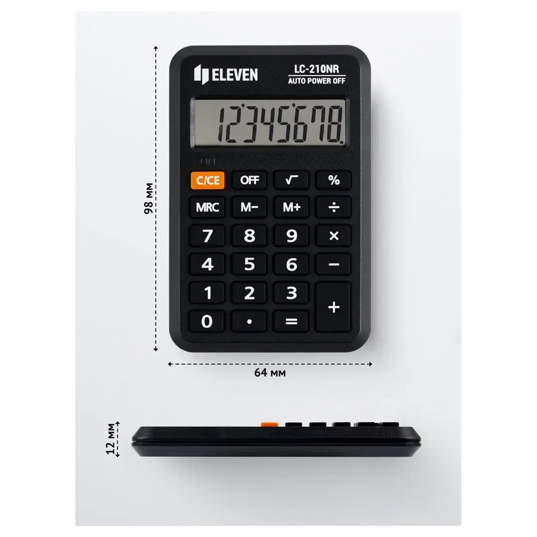 Калькулятор Eleven LC-210NR Photo 3