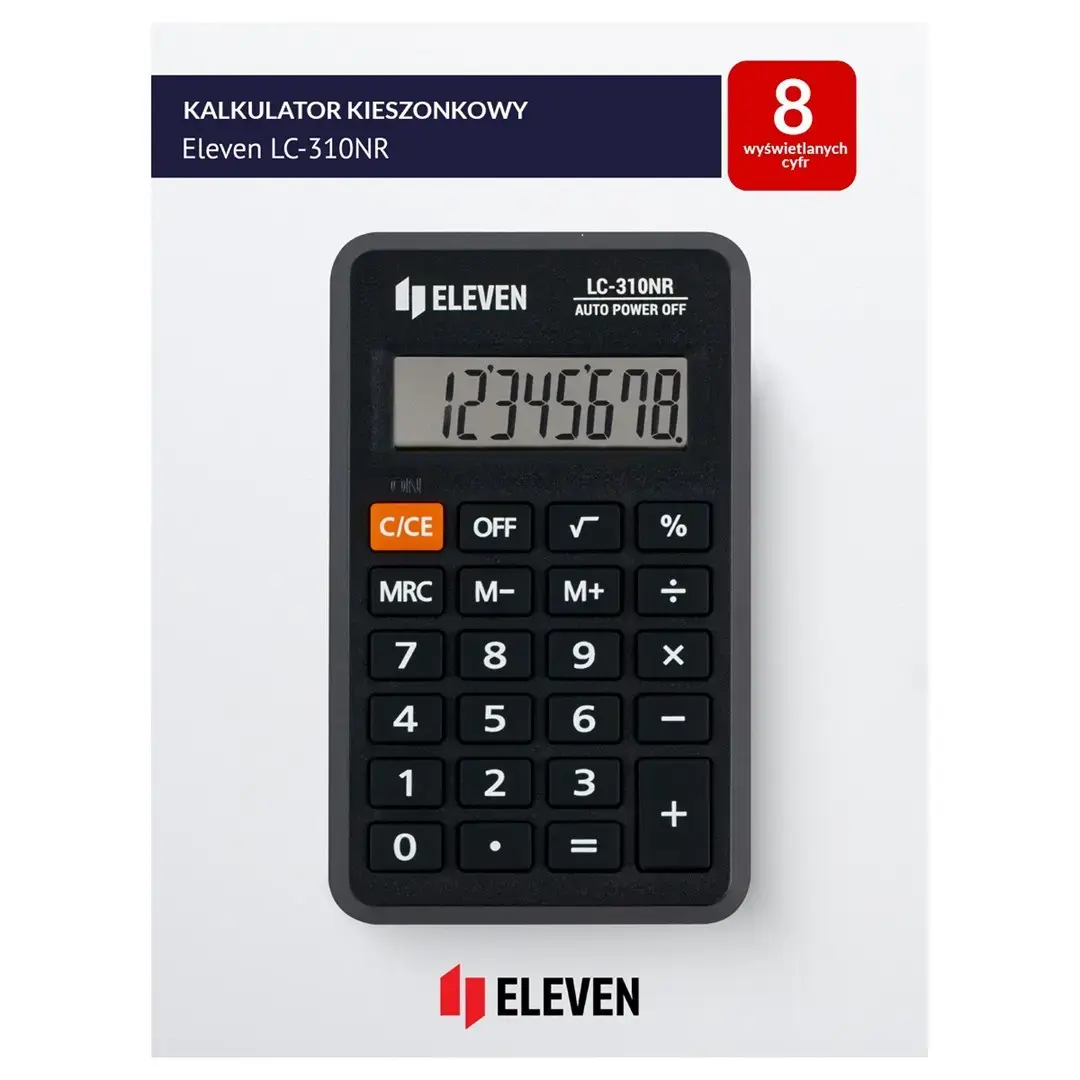 Eleven SLD-200NR карманный калькулятор Photo 2