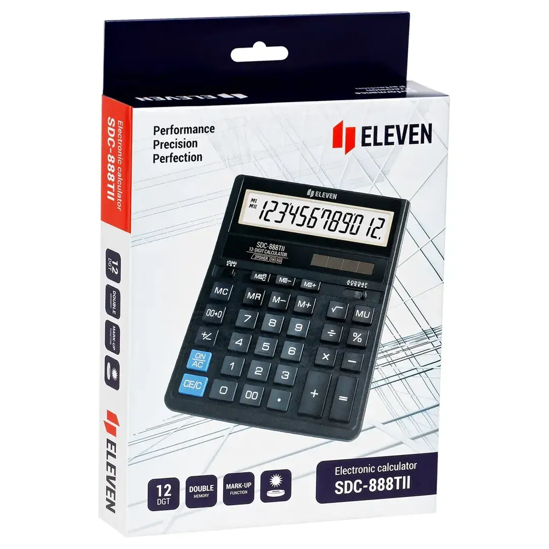 Настольный калькулятор Eleven SDC-888TII Photo 5