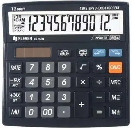 Калькулятор Eleven CT-555NE — 12 разрядов Photo 2