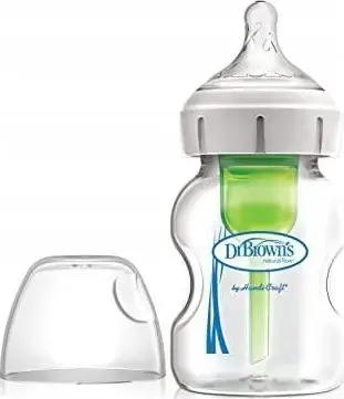 Plata stikla barošanas pudelīte DRBROWNS Options