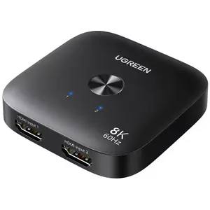 HDMI switch UGREEN AW700 2x1 8K 60Hz, 2-input to 1-output HDMI selector