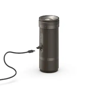 Burr coffee grinder OUTIN Outin Fino Black — conical burr, 25 g capacity, Ø 7.3 cm, 199 mm height, 690 g