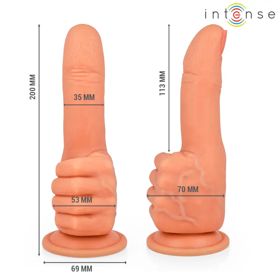 INTENSE Bender G-Spot Stimulator Flexible Hand 11.3 cm Photo 2