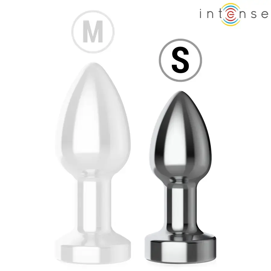 Anal plug INTENSE vibrating metal size S Photo 6