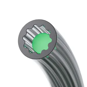 PTFE Bowden Tube (4 m) Creality Low-Resistance Star-Shaped