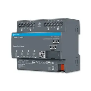 Gateway/controller Busch-Jaeger DA/M.4.210.2.11, grey, DIN-rail, 4 fans, 110–230V, 50/60Hz