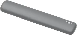 Fellowes Breyta Compact Keyboard Wrist Rest Silicone Grey with Antibacterial Protection
