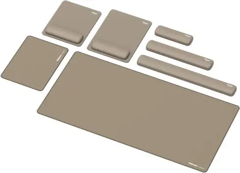 Fellowes Breyta Compact Keyboard Wrist Rest - Sand Photo 4