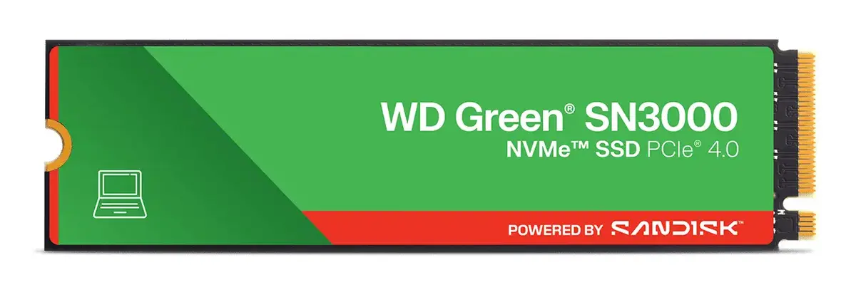 SANDISK Green SN3000 1 TB M.2 NVMe SSD Photo 2