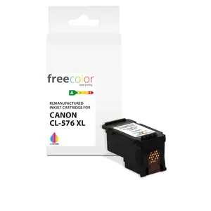 Ink cartridge FREECOLOR K20969F7 compatible for Canon, High (XL) Yield, Blue/Magenta/Yellow, 15 ml