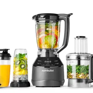Food processor NUTRIBULLET NBF580B — 1500 W, 1.8 L bowl, Black