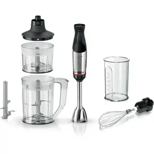 Погружной блендер Bosch Serie 6 MSM6M652 — 1000 Вт, чаша 1,3 л, нерж. сталь/чёрный