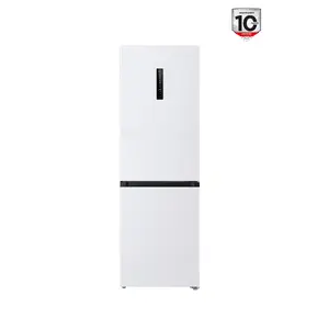 Refrigerator TCL RP340BWD1 — freestanding combi, No Frost, 223 L fridge / 117 L freezer, 185 cm, Energy class D, display, 35 dB, white