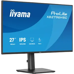 Монитор IIYAMA ProLite XB2796HSC-B1 27" (68,6 см) Full HD 1920×1080 LED, 3 мс, матовый, USB 3.2-хаб, динамики, регулировка по высоте, VESA