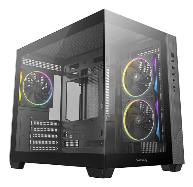 DeepCool CG330 3F melns datora korpuss