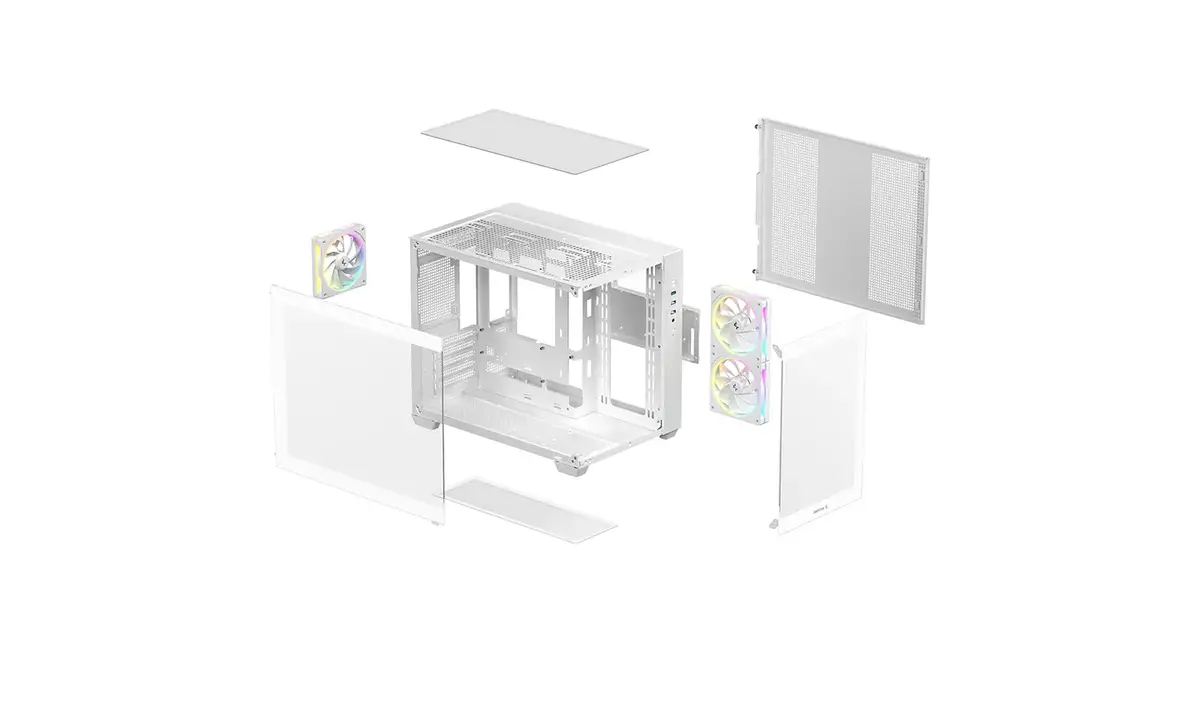 DeepCool CG330 3F White корпус ПК Photo 10